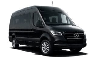 Mercedes Sprinter 12 seater minibus for group