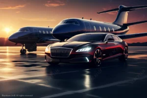 Transfer di lusso Aeroporto Basilea per voli privati e Jet - Blacklux