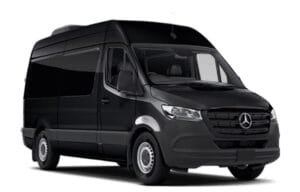 Mercedes Sprinter 14 passengers minibus for group airport transfers