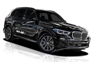 Luxury SUV BMW X7 Range Rover Sport airport transfer Alps