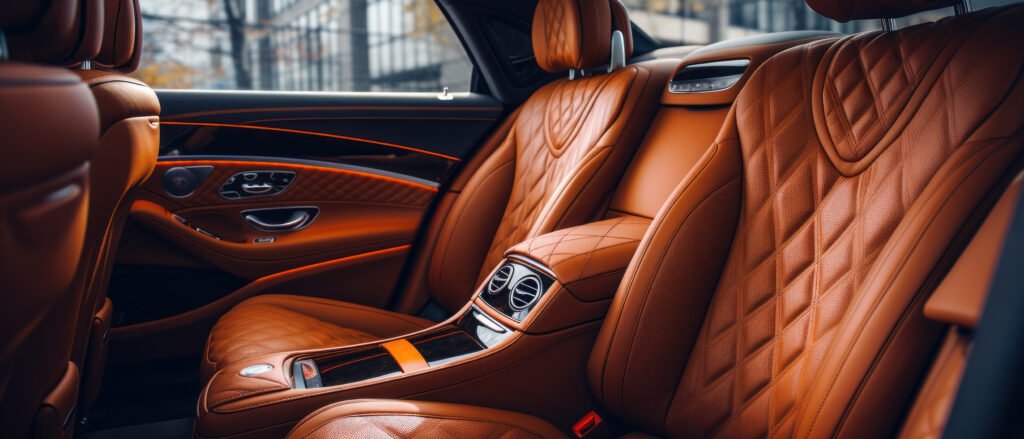 BlackLux luxury chauffeur waiting for airport transfer contact